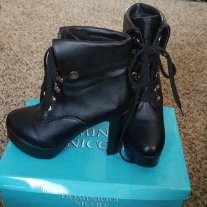 Size 43 Black Ankle Booties
